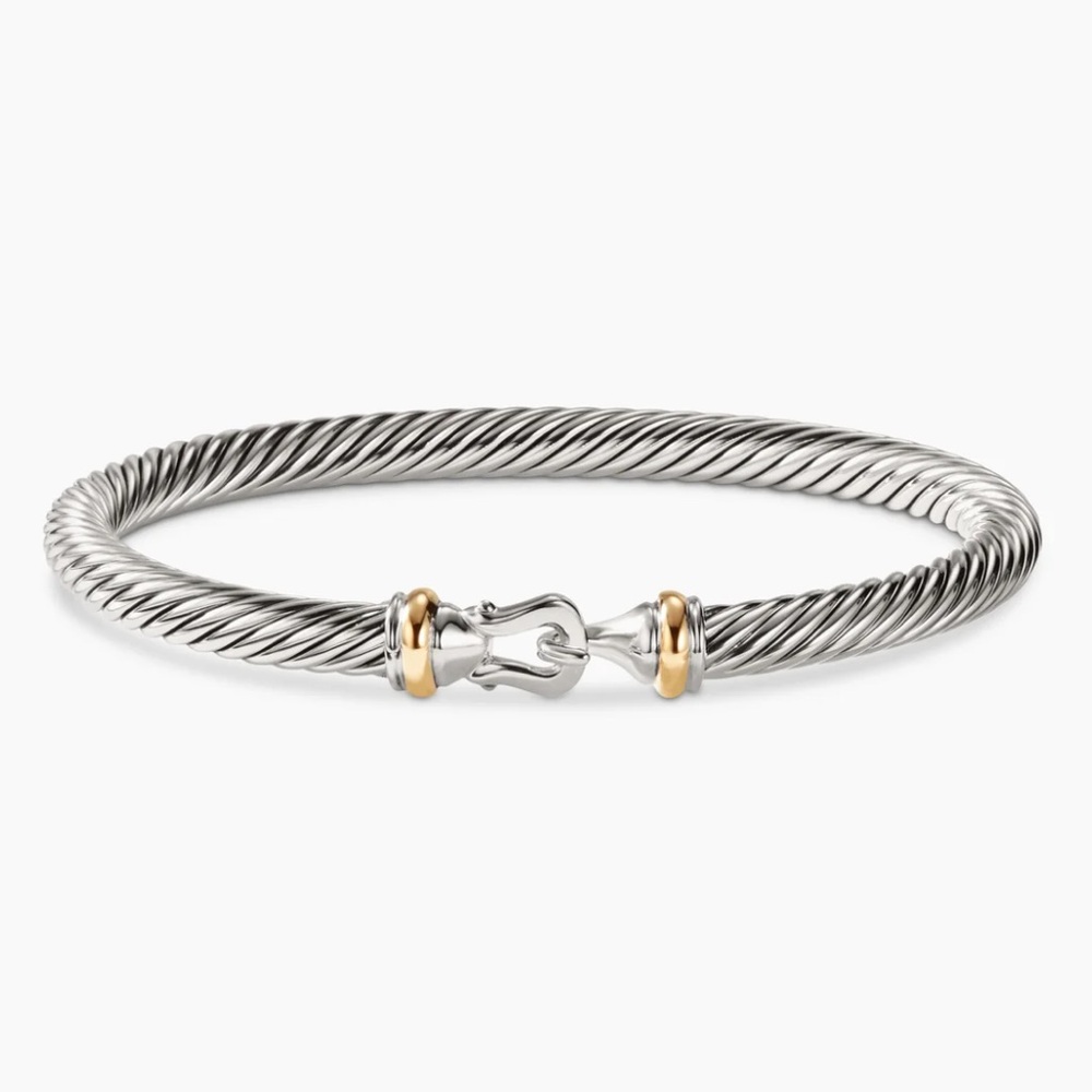 ISO IN SEARCH OF! David Yurman Cable Classic Buckle Bracelet 5mm